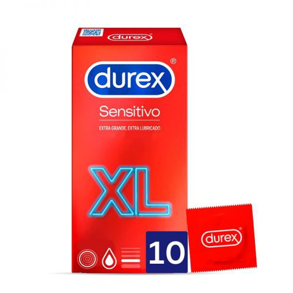 Durex Sensitivo Slim Fit 10 Unidades