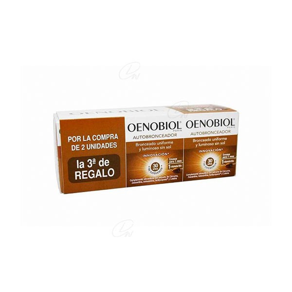 Oenobiol Autobronceador Triplo 3 x 30...