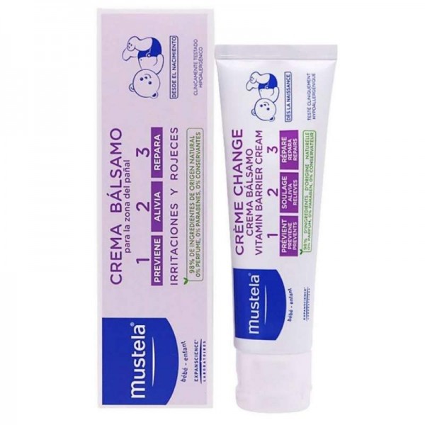 Mustela Crema Bálsamo Pañal 1 2 3 50 ml